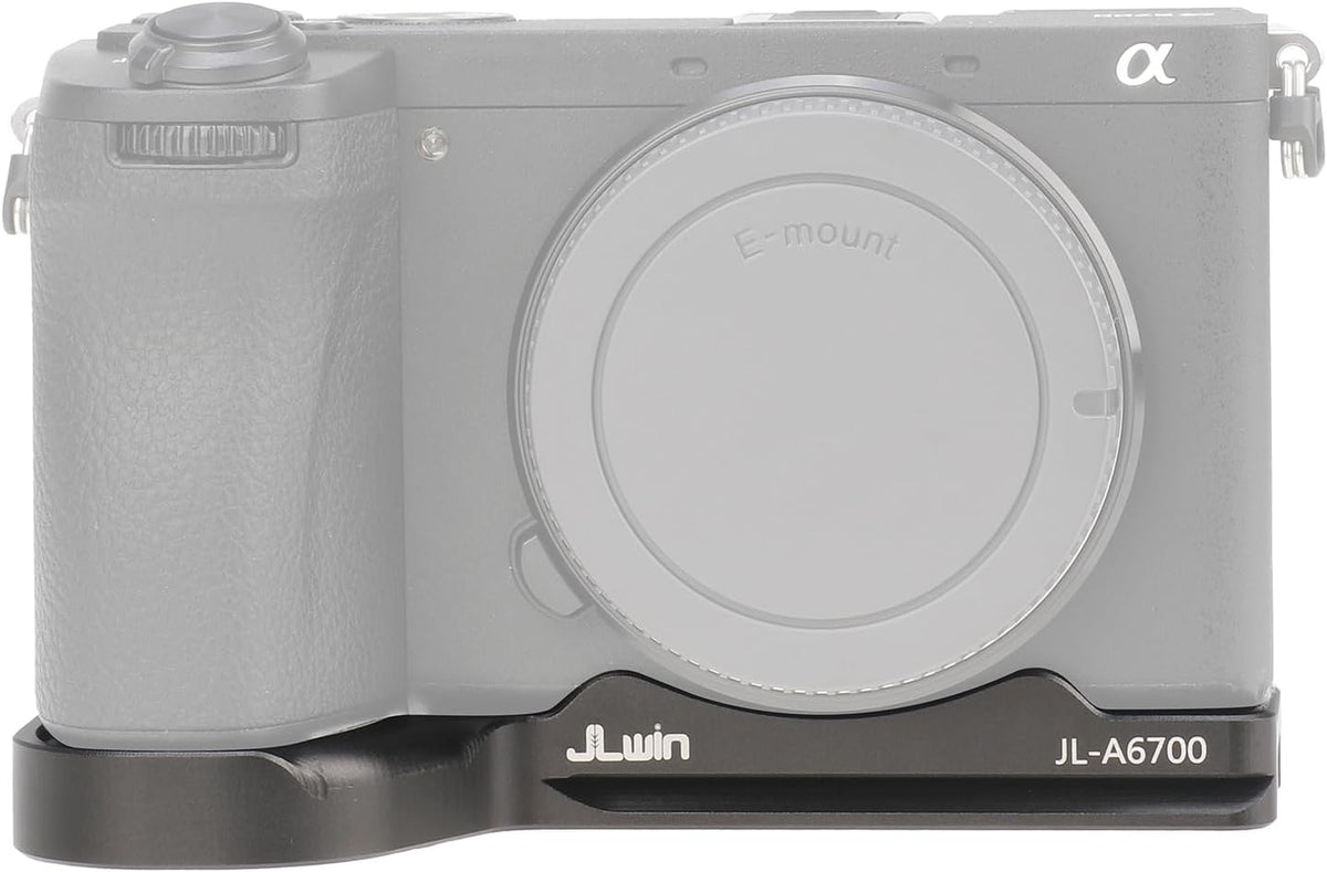 FocusFoto A6700 ILCE-6700 Quick Release Baseplate QR Plate Mount for Sony Alpha Mirrorless Camera, Compatible