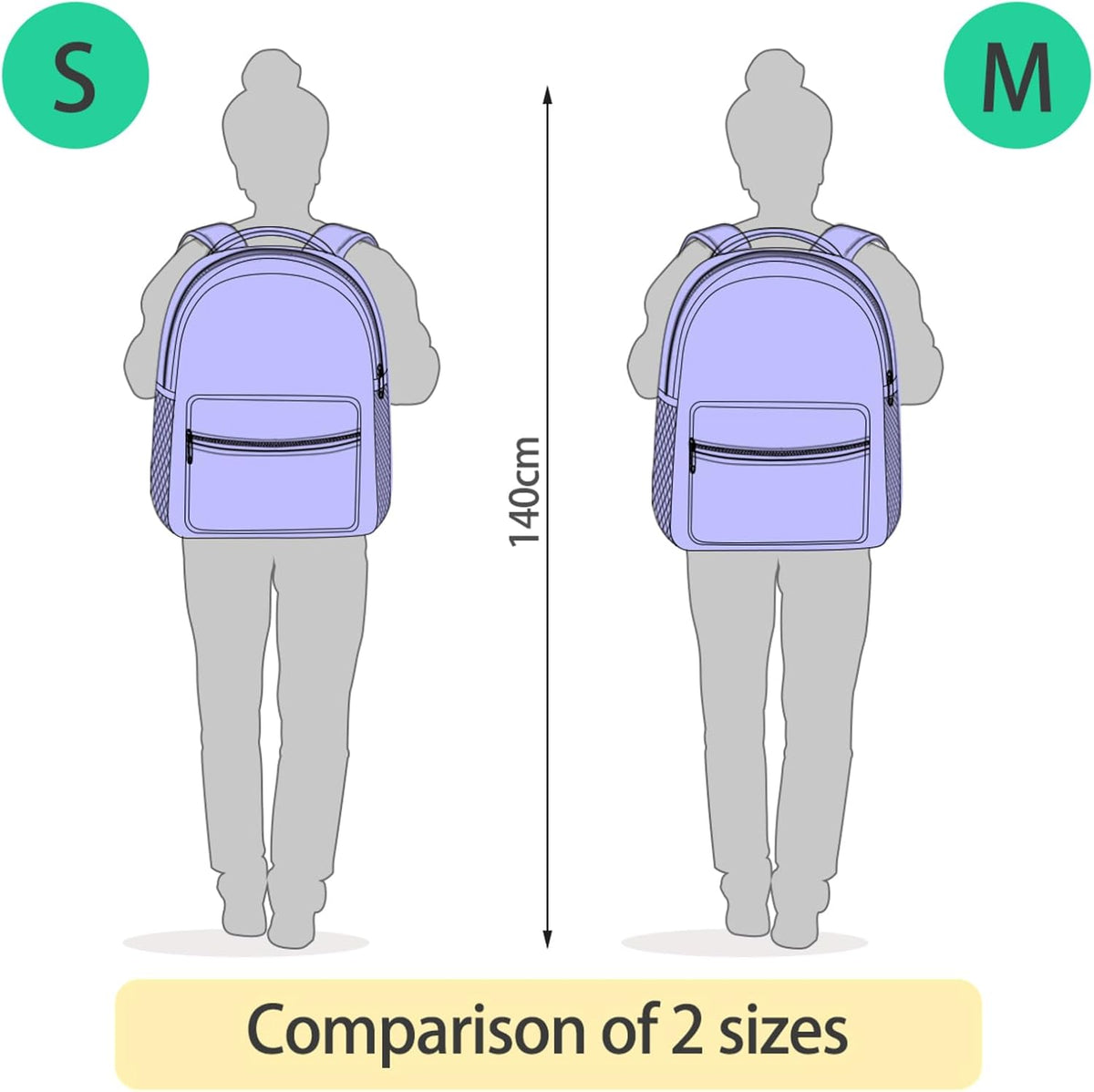 Krafig Backpacks Backpack Daypack Watercolor Shrimps Pattern Boys Girls Kids School Bookbag, School Bag Travel