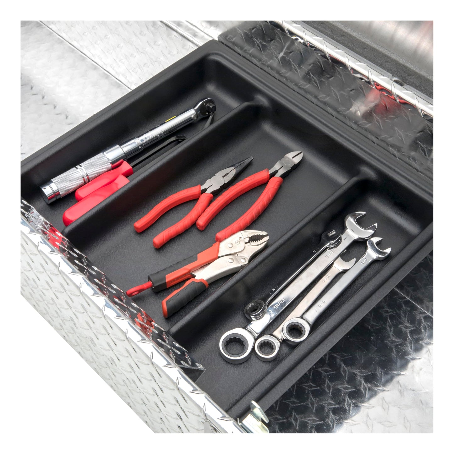 UWS EC10261 63-Inch Heavy-Wall Aluminum Truck Tool Box, RigidCore Lid