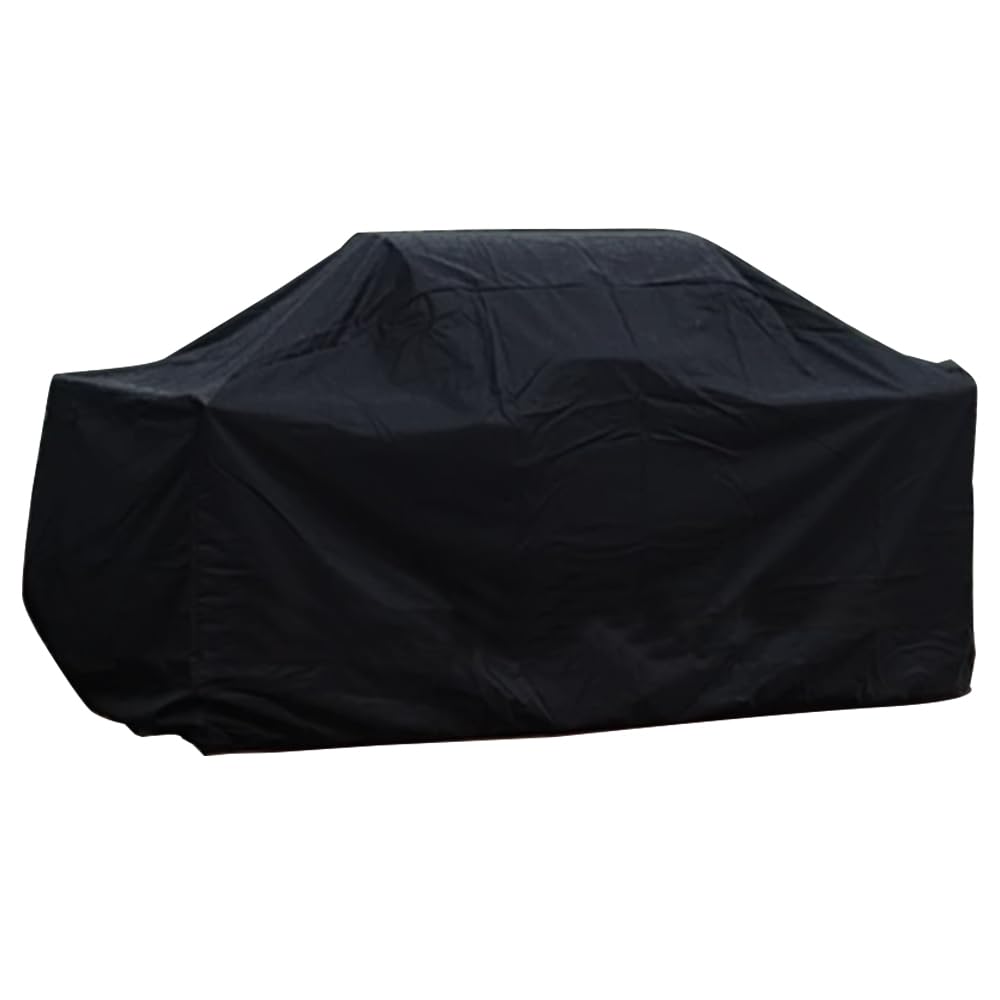 Sbaqurizz Stone Patio Grill Island Cover Waterproof 132 Inch Outdoor Kitchen Island BBQ Grill Cover for Heavy Duty Stainless Steel Outdoor Kitchen Set