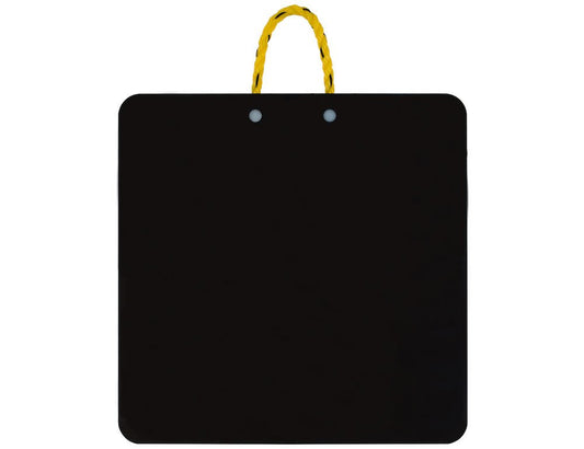 Buyers Products OP242415 HDPE Poly Outrigger Pad 24x24x1.5 Inch, Heavy Duty Jack Pad for Utility Trucks, Cranes, RV Accessories, Lightweight Non Slip Pad with Rope Handle for Trailers & Campers