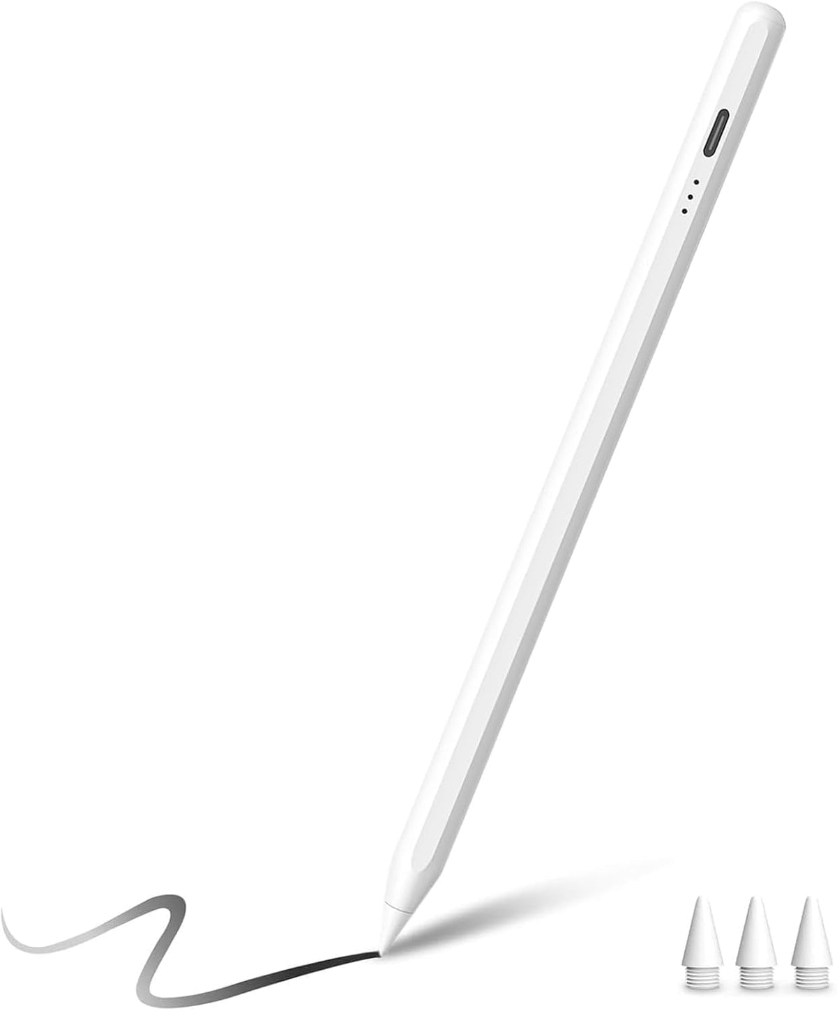 EcoPestuGo (2025-2018),Tilt 11th A16/10/9/8/7/6th 13/12.9/11(M5/M4) 13/11(M3/M2)&Mini A17 Pro/6/5 Stylus Pen for Apple