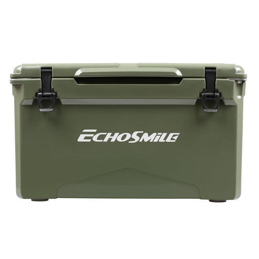EchoSmile 25/30/35/40/60/75 Quart Rotomolded Cooler, Built to Stand up to The Rigors of The Journey