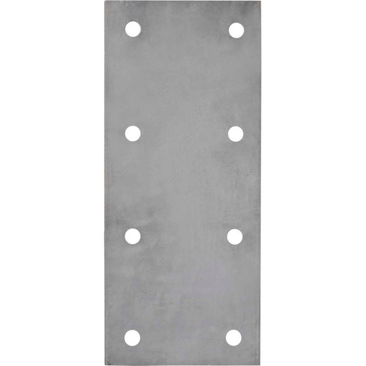 Buyers Products TNP716750100, 1" Thick Trailer Nose Plate for Drawbar Mounting, 1 x 7 x 16 Carbon Steel Plate with 3/4 Inch Bolt Holes, Heavy Duty Mounting Plate for Trailer Hitch Applications