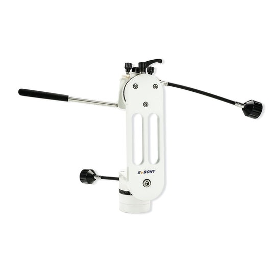 SVBONY SV225 Alt-Azimuth Mount, Adjustable Angle Alt-Azimuth Mount, Load-Bearing 10kg, CNC Hollow Structure, Telescope Altazimuth Fine Adjustment Shift, Telescope Accessories with Variable Speed Gear
