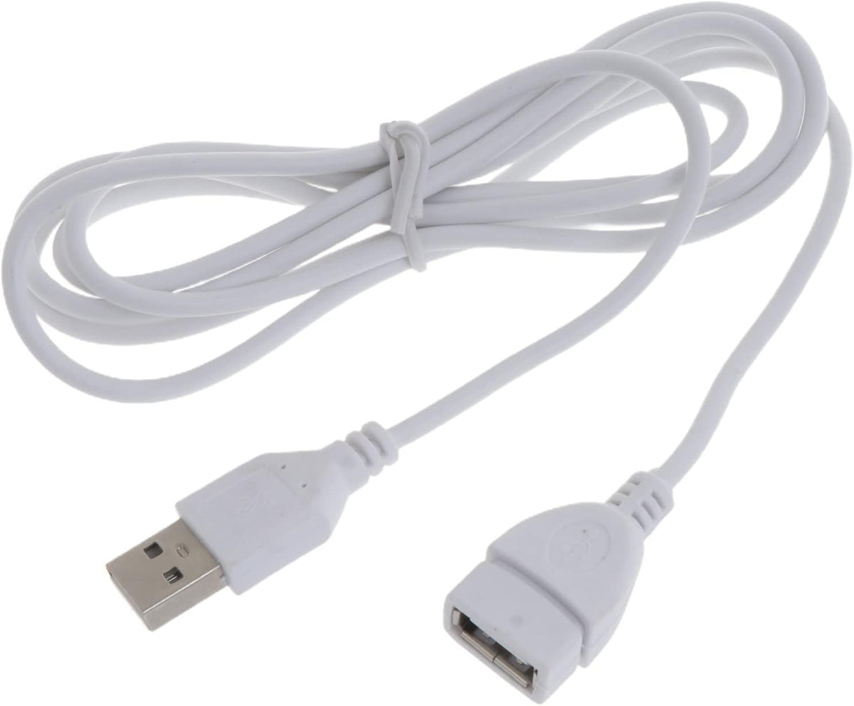 MHADBKH 5ft USB Extension Cable Male to Female Extension Cord USB Charging Cable for USB Ceiling Fan USB LED Lamp