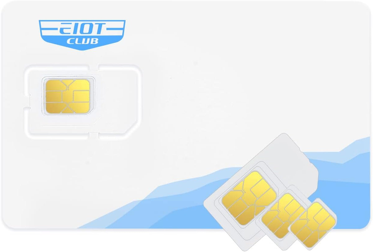 EIOTCLUB 5G/4G SIM Card for Data Only, LTE USA Compatible with Nationwide Networks for Security, Hunting Trail Game