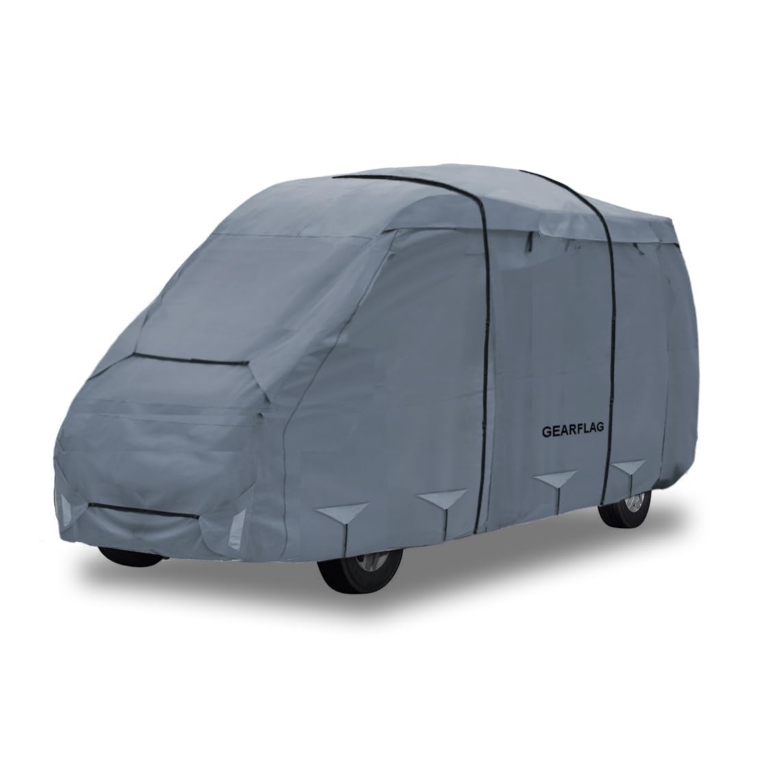 GEARFLAG Class B RV Cover fits 17-20ft with Reinforced Windproof Side-Straps Anti-UV Water-Resistance Heavy Duty for RV Motorhome Camper Cover with Multi-Layer top