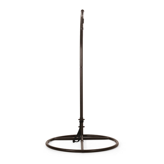 Christopher Knight Home Briggs Indoor/Outdoor Hanging Chair Stand Only - Brown