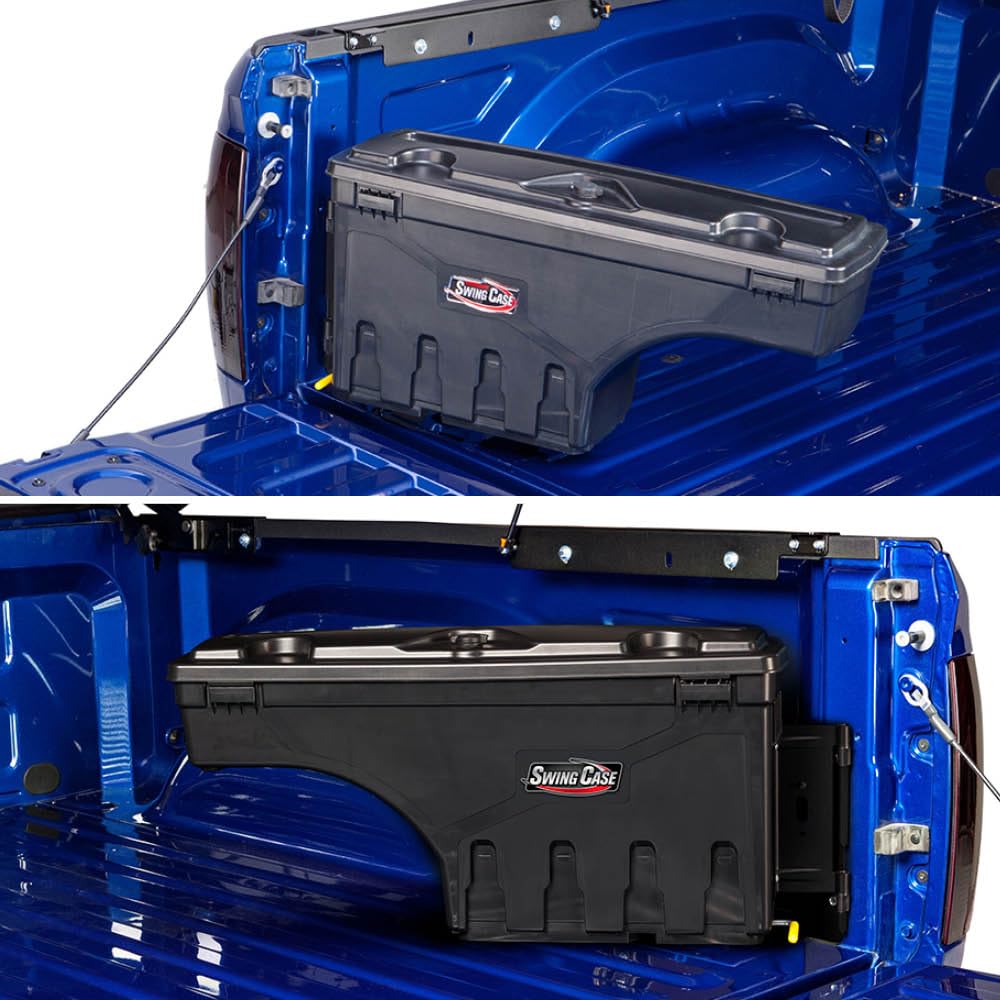 RealTruck UnderCover SwingCase Truck Bed Storage Box | SC205P | Fits 2017 - 2025 Ford F-250/350 Super Duty Passenger Side