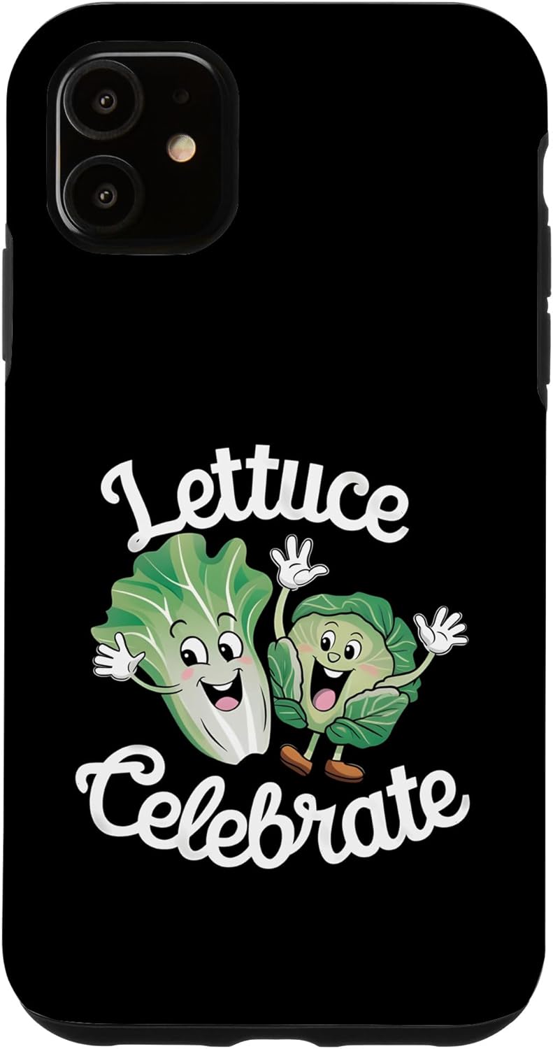 Funny Lettuce Vegetable Lettuce 11 Lettuce Celebrate Case for iPhone