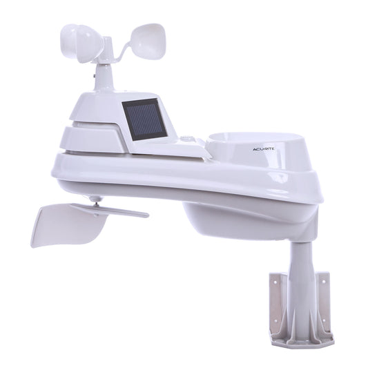 AcuRite Iris PRO+ (5-in-1) Weather Sensor with Rain Gauge, Wind Speed, Wind Direction, Temperature and Humidity (06014M)