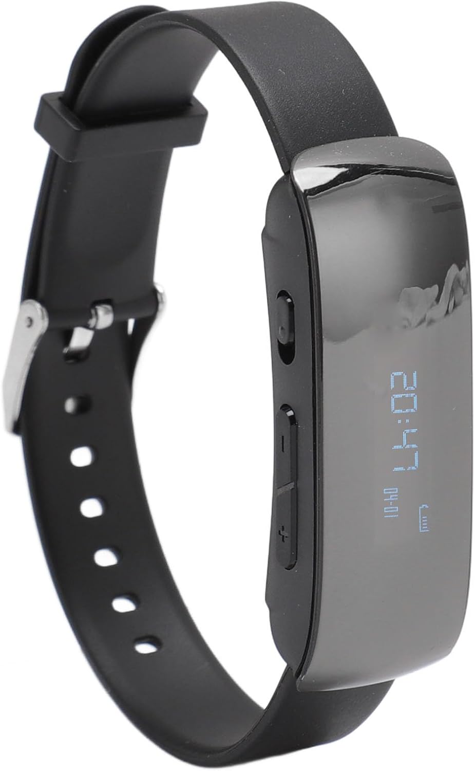 90mAh MP3 (4G) Digital Voice Recorder Watch, Bracelet Recording Device with Battery, Wristband, Recorder with Timing