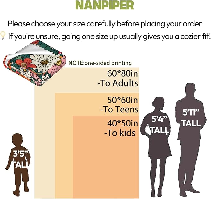 Fishing Lover Throw Blanket Gifts for Boys Girls Kids Adults, Fisherman and Bass Flannel Blankets for Travel Sofa Living Room Decor 50"X60"