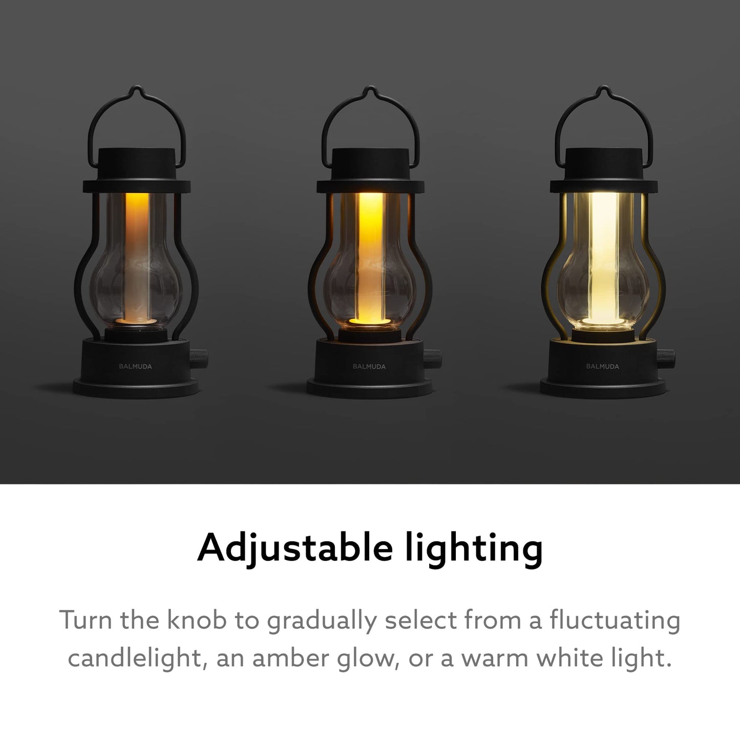 BALMUDA Combo Pack in Gray | The Toaster & The Lantern | Steam Oven Toaster & Rechargeable LED Lantern