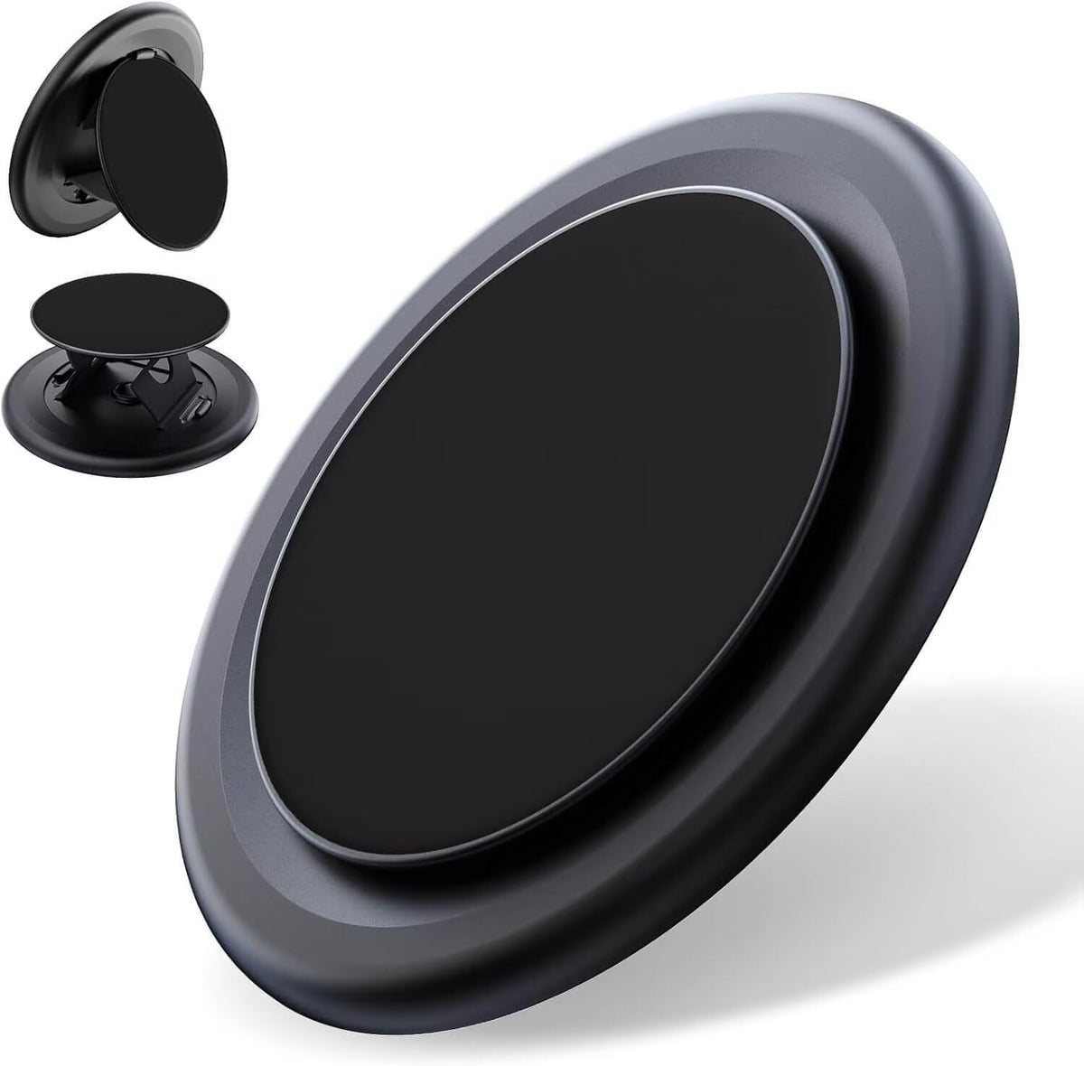FENNIDICE Transparent Magnetic Phone Grip Compatible with MagsafeCollapsible Mobile Phones Stand Holder for Smartphone