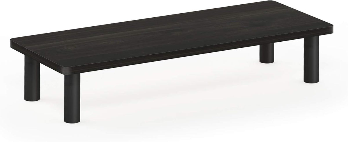 23.6"W Furinno TURN-N-TUBE Monitor Stand Riser, Rectangle Monitor Riser, Laptop Stand for Desk, Office Desk