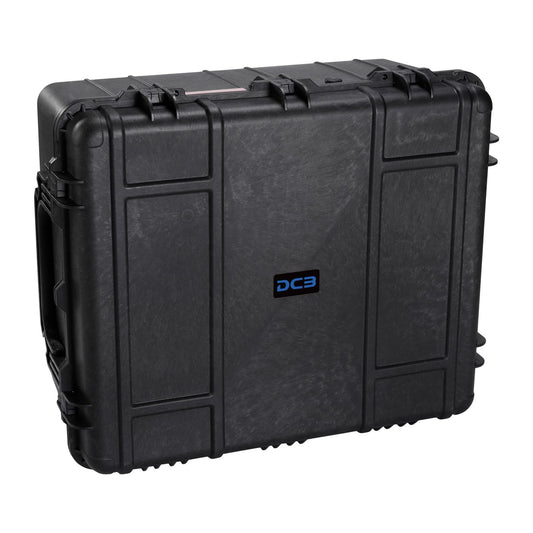 DCB Cases - Element 8477F Waterproof Rolling Hard Case with Foam Insert | IP67 Dustproof Impact-Resistant Protective Equipment Case | 33 x 28 x 17 | Wheels | Telescoping Handle