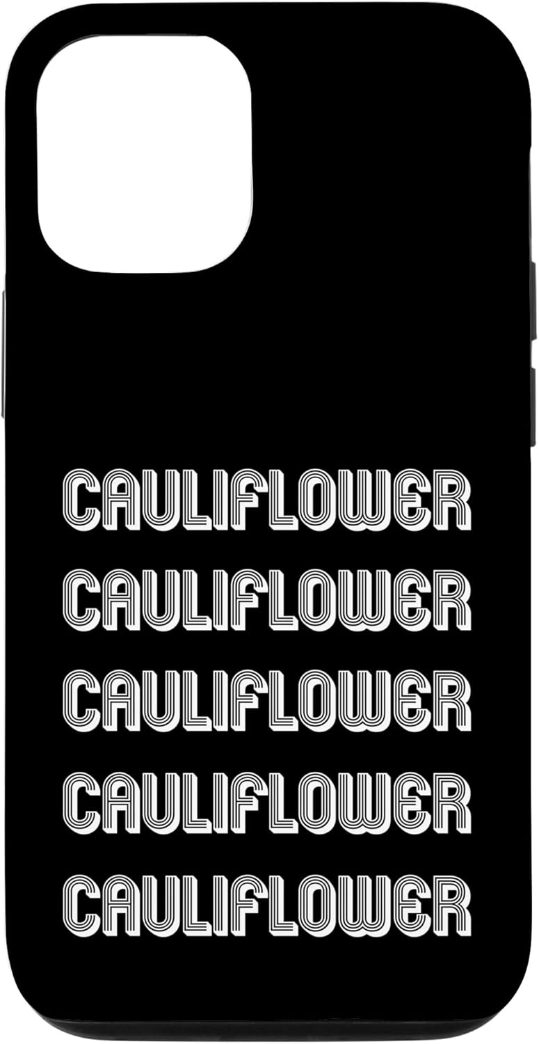 Eat Cauliflower Apparel 12/12 Eat Cauliflower Case for iPhone Pro