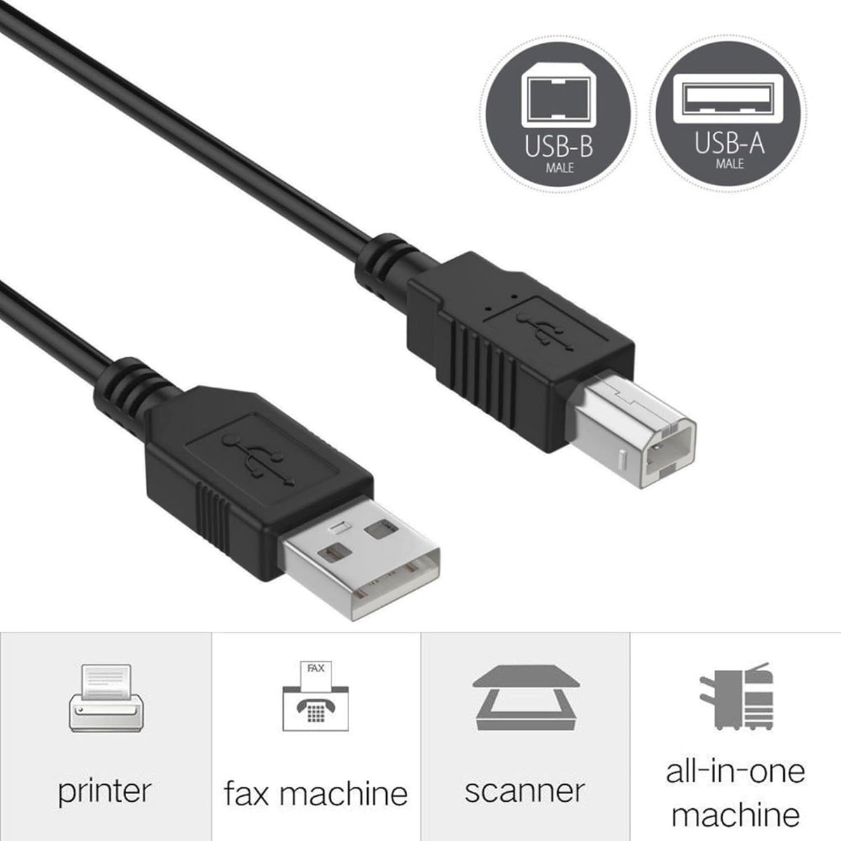 6ft 2.0 Digipartspower USB Cable Cord Lead for PANiNi My Vision X Check Scanner VisionX Reader