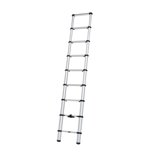 Thule Van Ladder - 9 Steps - 8.5Ft Extension - Telescoping Van Ladder - Easy Close System - EN:131 Compliant