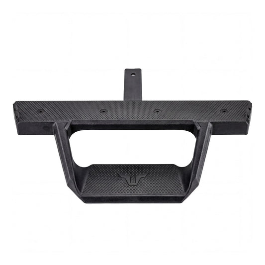 Bully Black 2" Class III Trailer Towing Hitch Step, Black Powder-Coated Cast Aluminum, 23" Wide