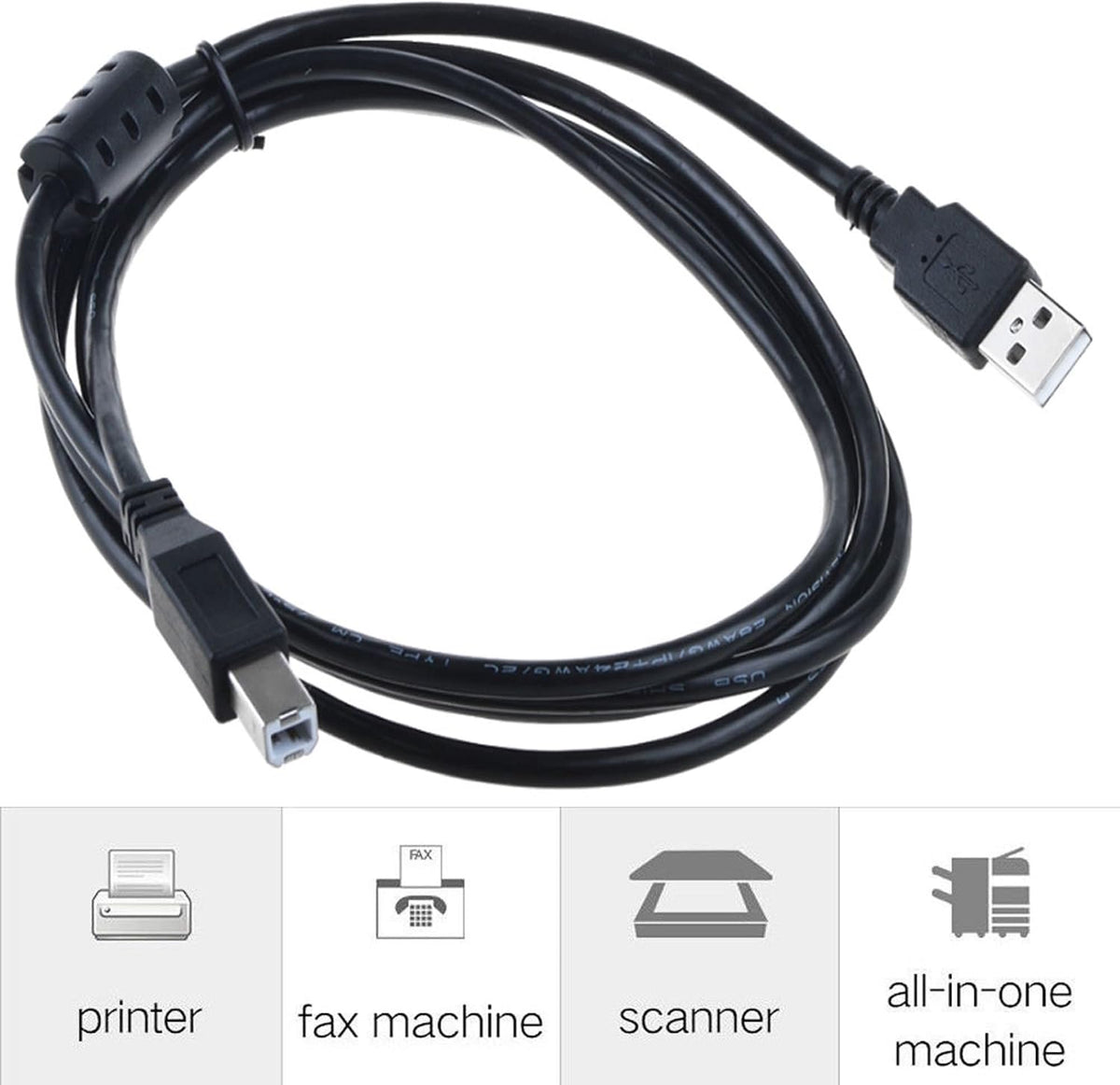 6ft 2.0 Digipartspower USB Cable Cord Lead for PANiNi My Vision X Check Scanner VisionX Reader