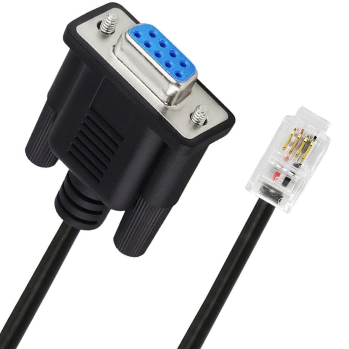 KEIYANA DB9s RS232 RJ9 4P4C 93920 to for GEMNEX Hand Controller Firmware Upgrading PC Asiair Guide Cable