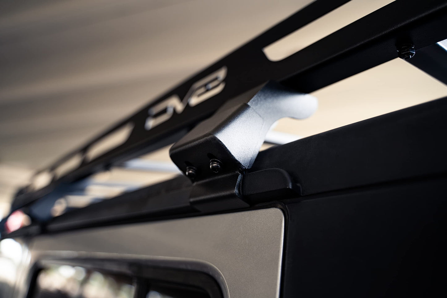 Full-Length Roof Rack for 2007-2018 Jeep Wrangler JK 4-Door | Mount Roof Top Tent | Bolt-On Installation | Multiple Tie Down Points | 300 lb Capacity | Multiple Accessories | DV8 Offroad