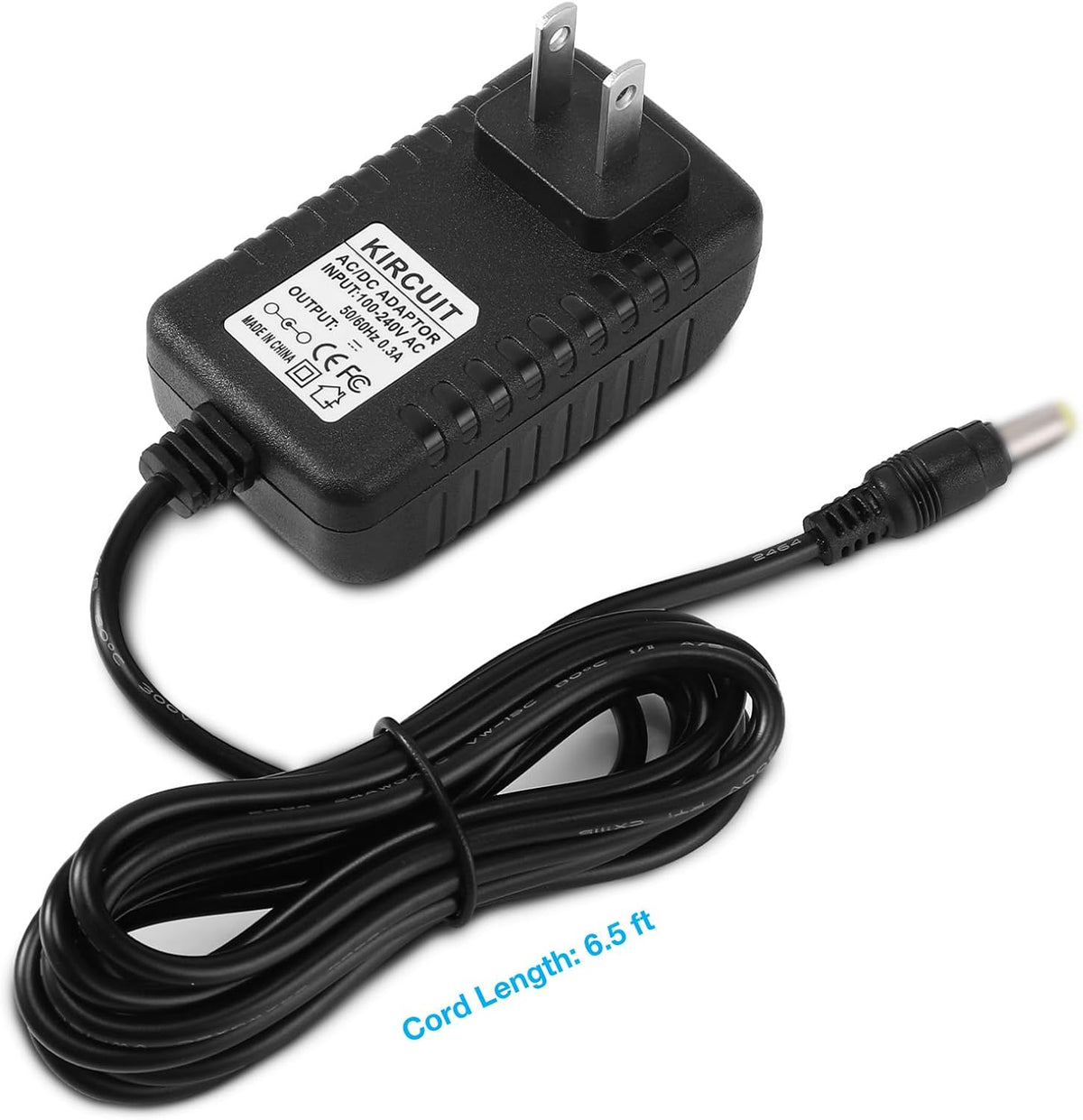 Kircuit WA-18G12U AC Adapter Replacement for WD TV HD Media Player Wall Charger Power Supply Cord