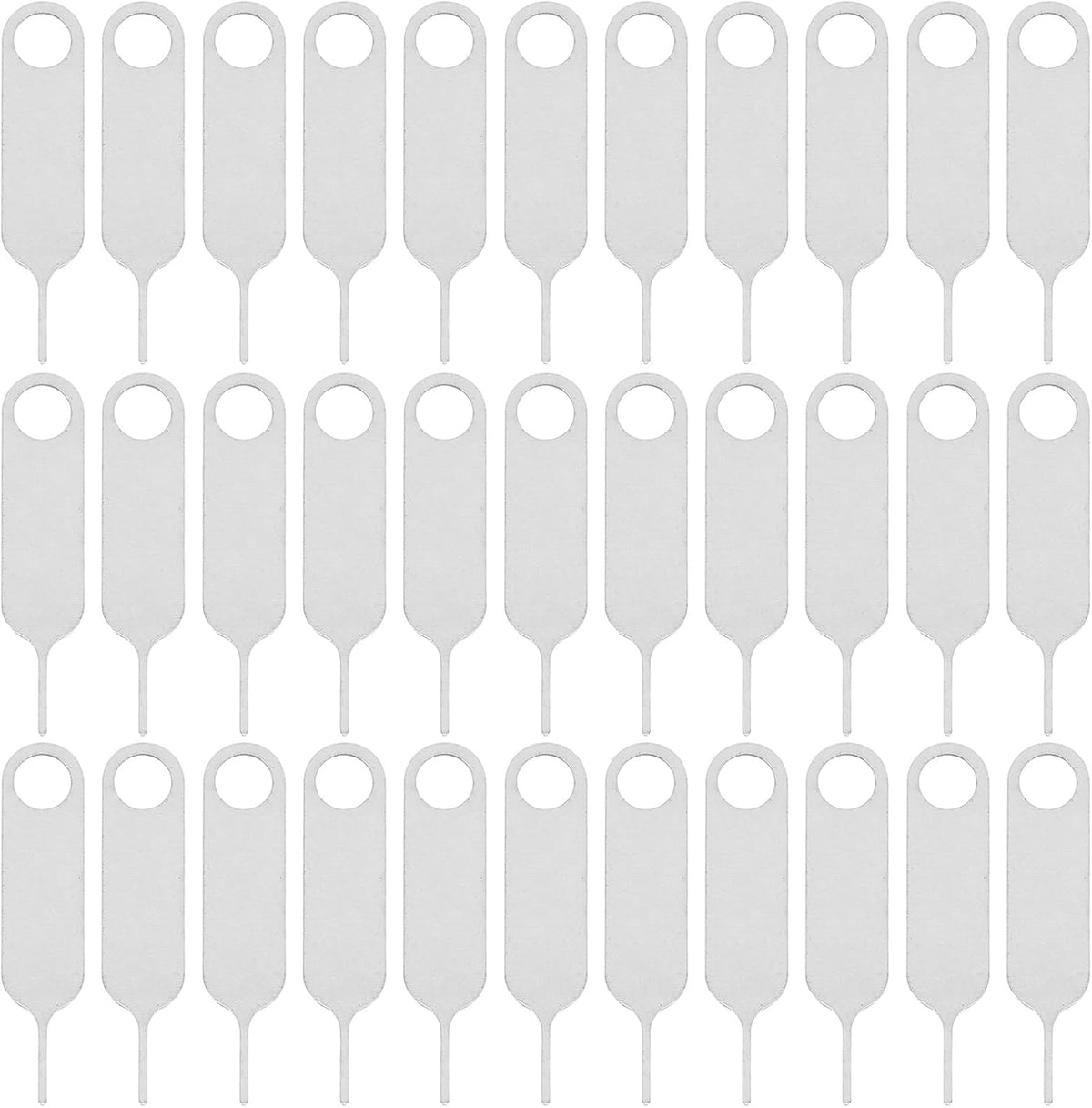 FUTUREORYY 500pcs Sim Card Ejector Pin Tool for Mobile Phones, Stainless Steel Universal Sim Tray Removal Needle