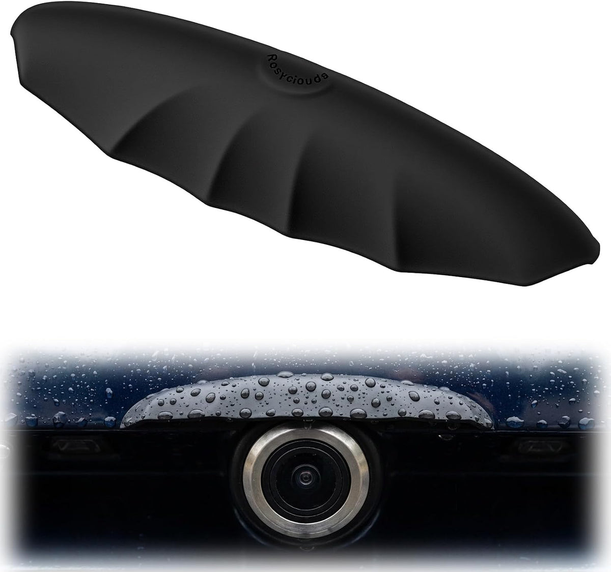 Qulkws Rear View Backup Cameras Covers Camera Rain Cover Backup Camera Rain Shield Car Rear View Cameras Anti-Rain
