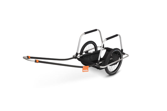 Thule Reacha Sport Bike Trailer - Bike Cargo Trailer - Modular Design for Daily and Recreation use - Lightweight Aluminum Frame - 77lb Capacity - Adjustable towbar to Pull Gear up to 15ft Long