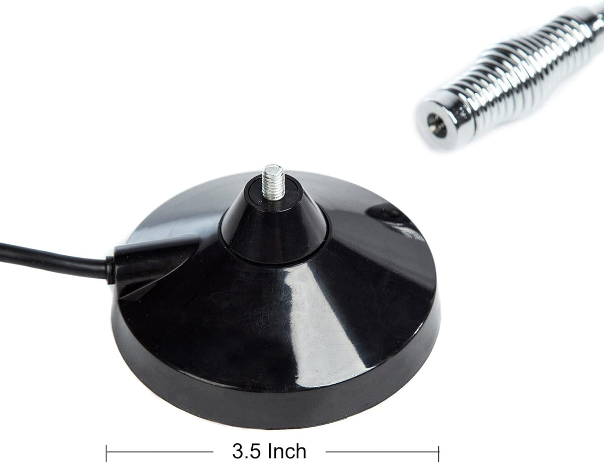 LUITON 28 inch 27 CB Antenna Mhz CB Radio Antenna Full Kit with Heavy Duty Magnet Mount Mobile/Car Radio Antenna