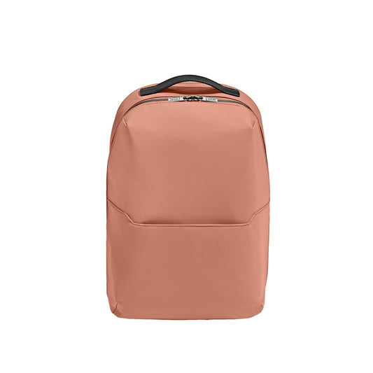Away The Everywhere Zip Backpack - Personal Item Airline Approved Backpack with 16” Padded Laptop Sleeve, Water Bottle Pocket, Interior and Exterior Pockets - Fits Up to 16-Inch Laptops - Clay Pink