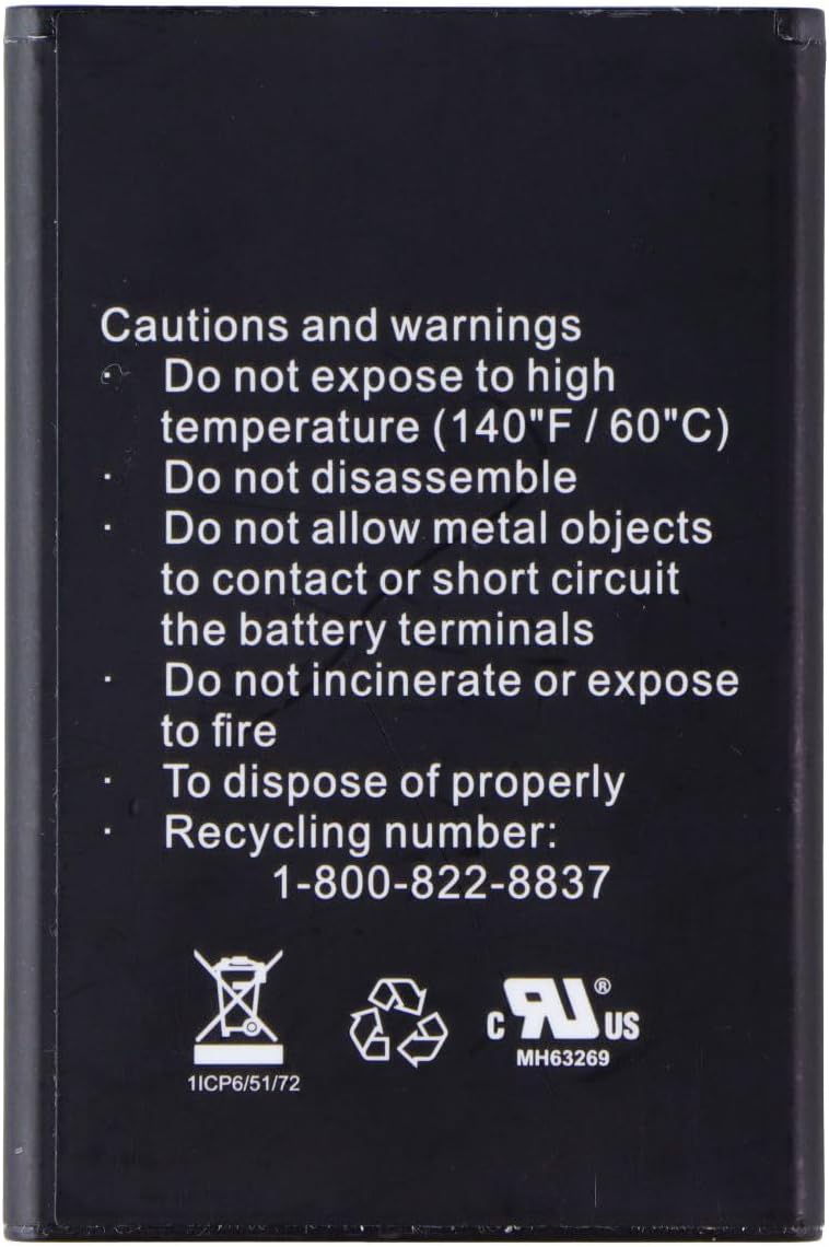 Generic LVP2 BTY-WHPLVP2 Replacement Battery for Verizon Wireless Home Phone Connect