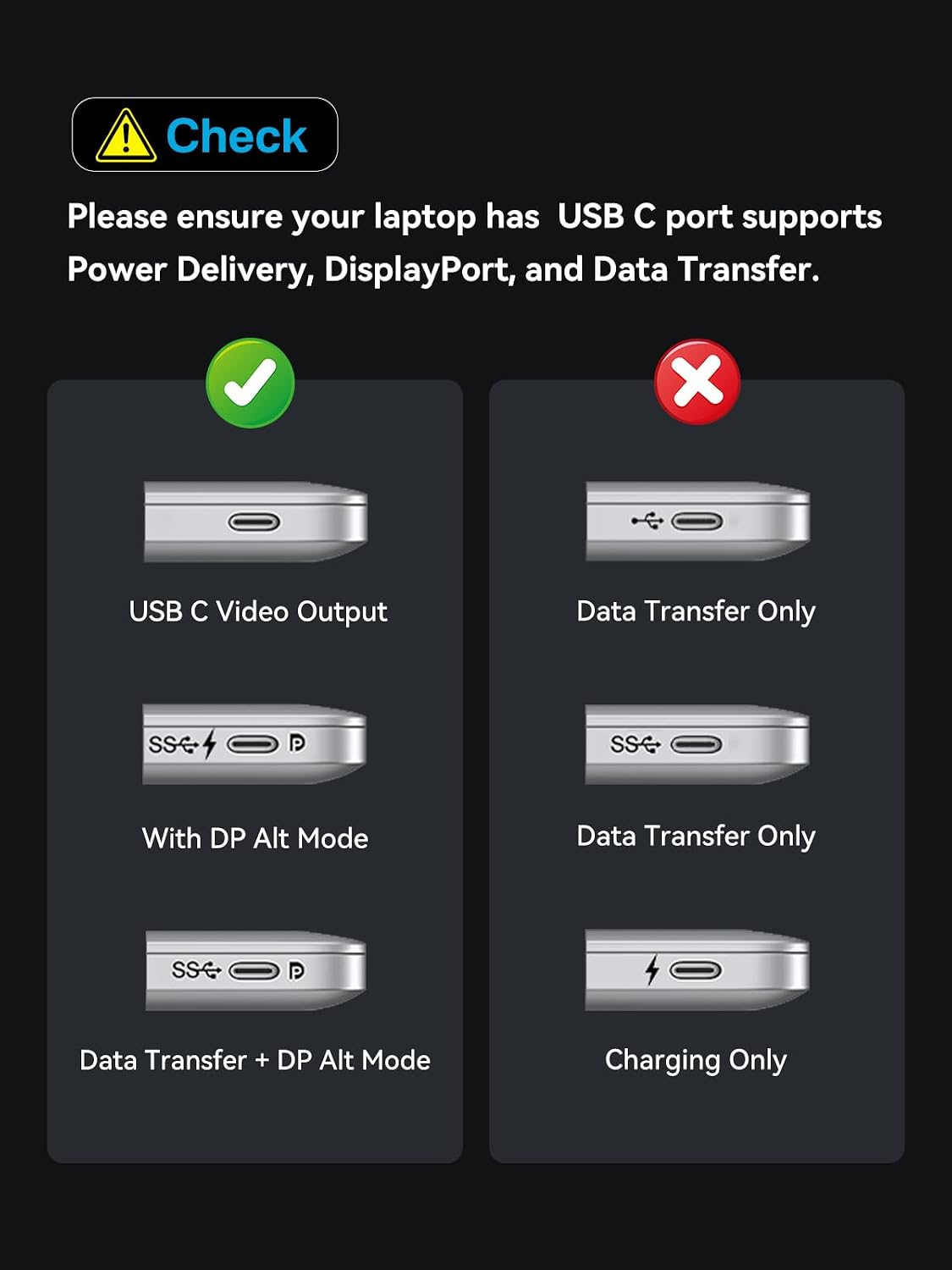 ACASIS Monitors,8-in-1 2*HDMI +3 5G USB-A/C+3.5MM Audio+PD100W, USB C Docking Station Dual Laptop Docking Station