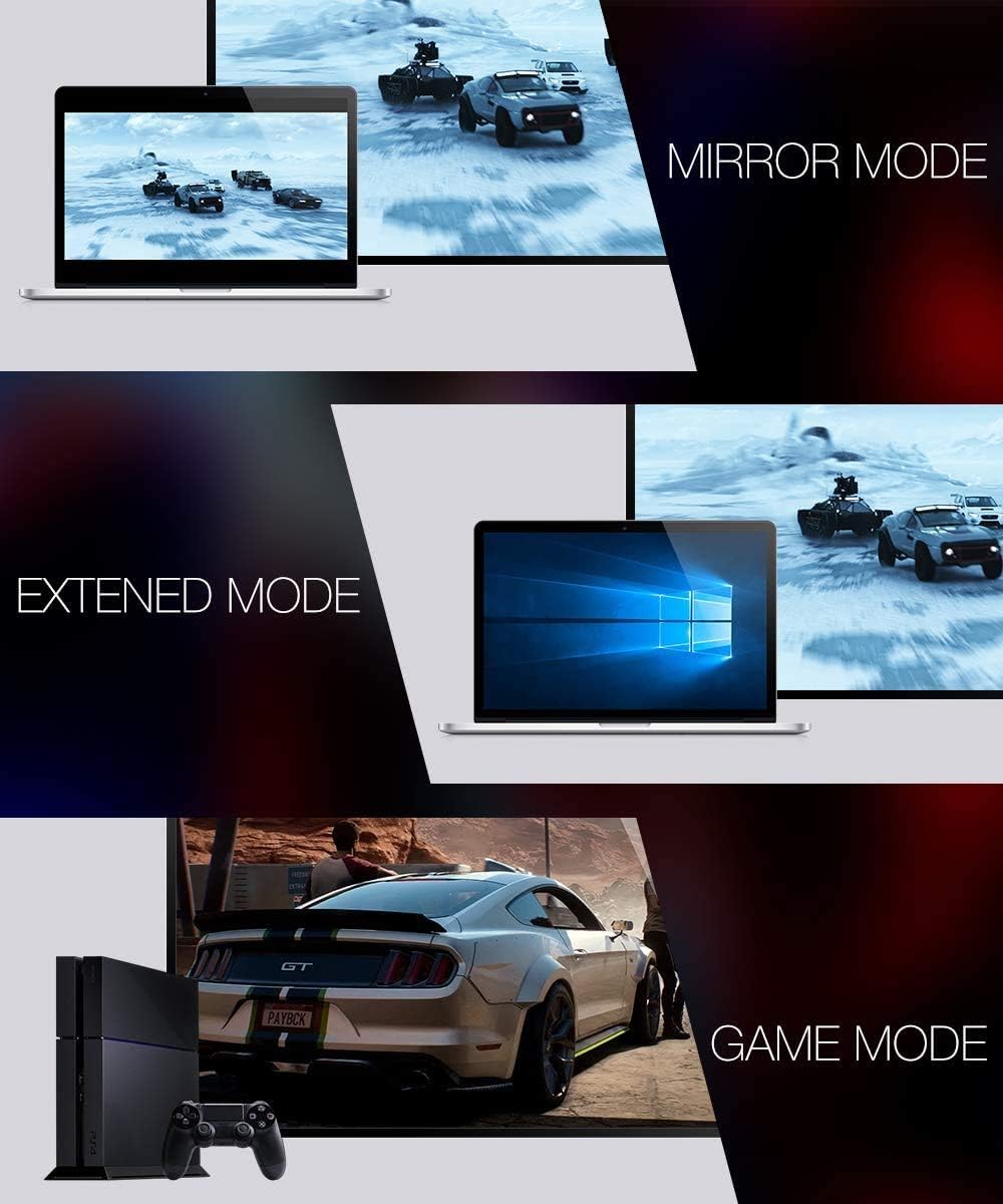 8K 2.1, 48Gbps (4K@144Hz, 4K@120Hz, 8K@60Hz) 2.2&2.3 10 2/PS5/Laptop/Monitor/HDTV/-Red,6ft JSAUX HDMI Cable Ultra High