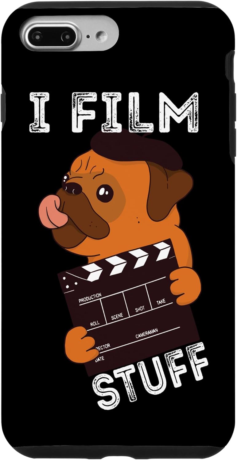 Film Director Filmmaking Videographer Producer Filmmaker 7 Plus/8 I Film Stuff Pug Film Producer Funny Videographer