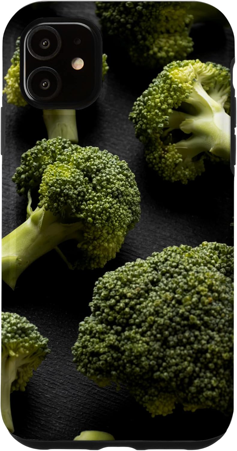 Delicious Fresh Broccoli Vegetables Organic Gifts 11 iPhone Delicious Fresh Broccoli Vegetables Organic Case