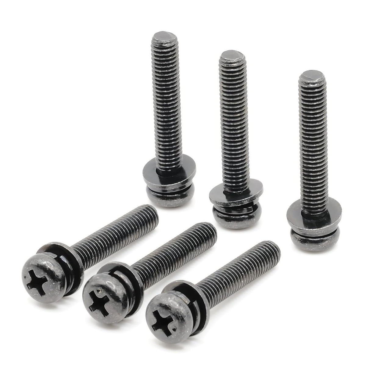 ReplacementScrews 75UA7750AUA 75 Inch UA77 Set (2025) Stand Screws Compatible with LG - Series TV - Complete Feet/Legs