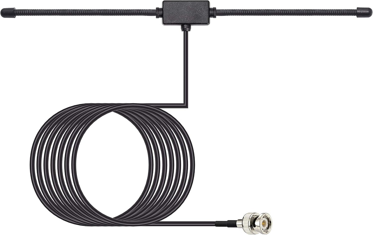 BINGFU 20-1300MHz Police Radio Scanner Dipole Antenna Adhesive Mount BNC Male Vehicle Mobile Ham Amateur Antenna