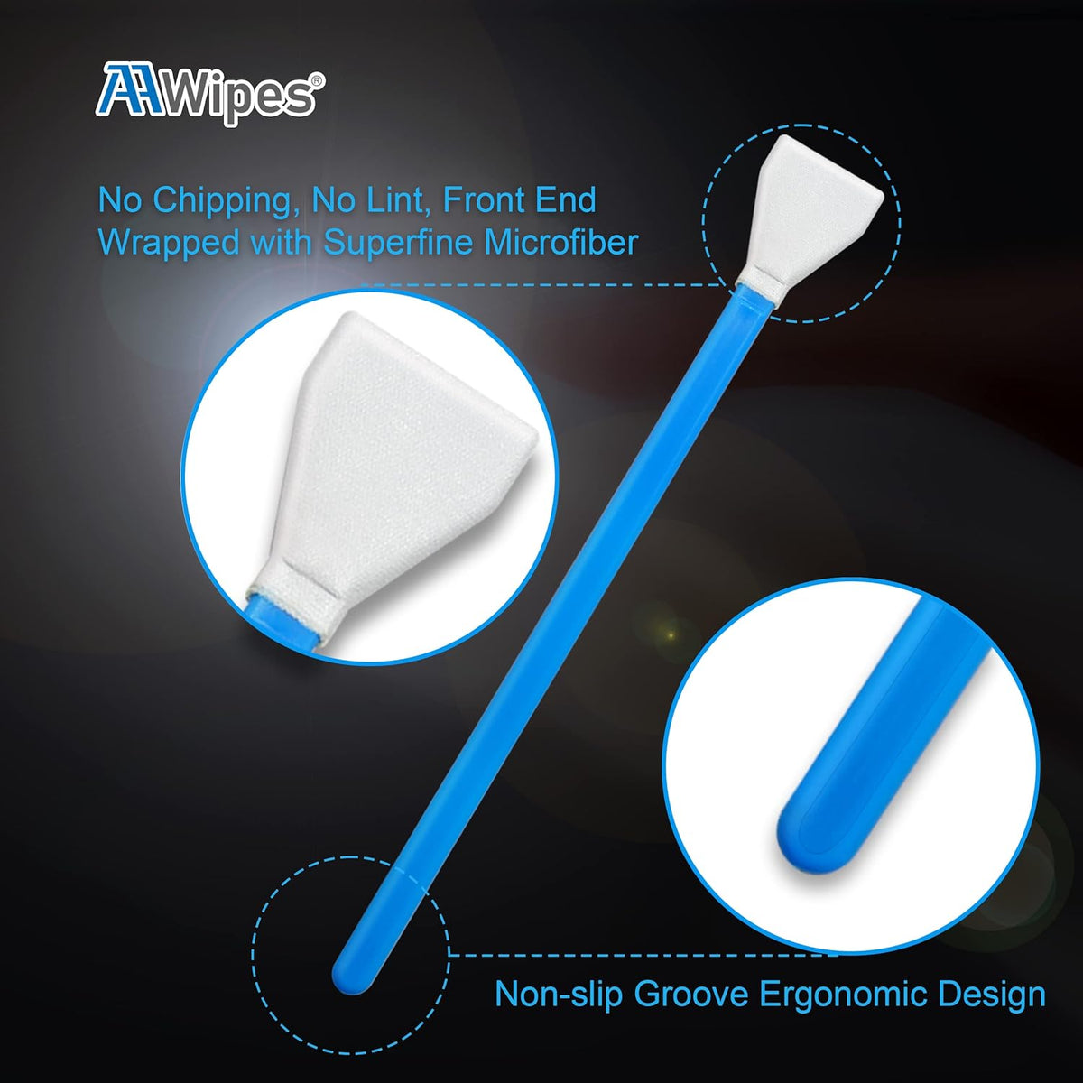 AAwipes (20 Pack 16 mm (HCS-16) Sensor Cleaning Swabs for APS-C Sensors of DDR DSLR or SLR Camera of Sensor Cleaning