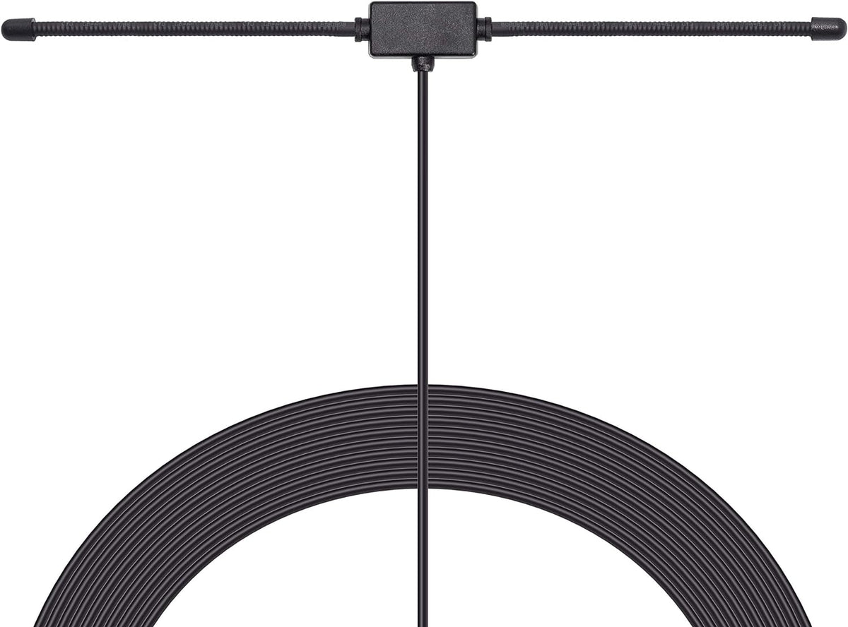 BINGFU 20-1300MHz Police Radio Scanner Dipole Antenna Adhesive Mount BNC Male Vehicle Mobile Ham Amateur Antenna