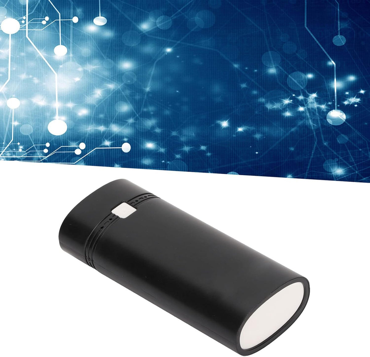 Generic 2x18650 Portable DIY Power Bank, Battery Charger Shell for Smartphone with LCD Display, Lightweight