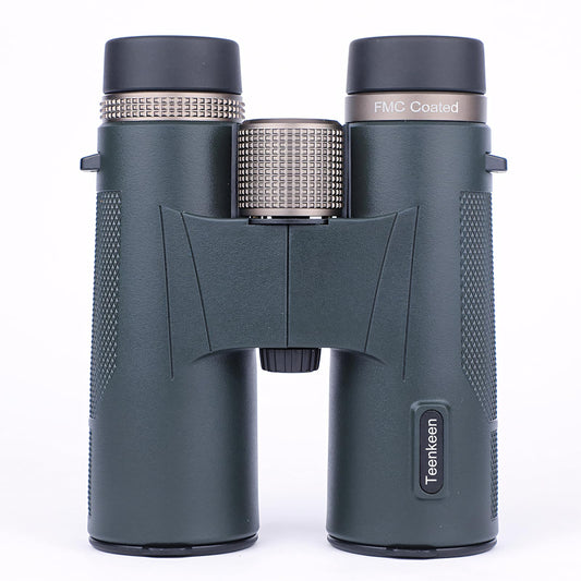 Teenkeen 12x42 ED HD Binoculars for Adults, IPX7 Nitrogen Filled Waterproof & Fogproof Large Eyepiece Low Light Vision Optical System with FMC Coated & BAK4 Prism for Bird Watching Travel Hunting