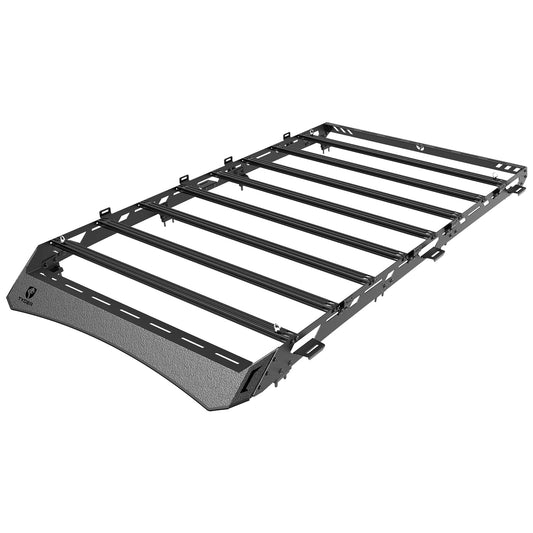 Tyger Auto Platform Style Roof Rack Compatible with 2010-2024 Toyota 4Runner | Cargo Storage Carrier for Outdoors Gear| Paintable Accent Inserts to Color Match | TG-RR1T33668