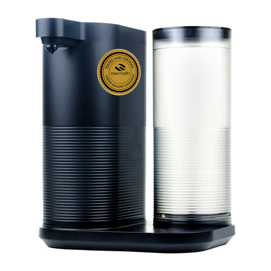 Aquasana Countertop Water Filter System for Drinking Water - Clean Water Machine - Removes 97% of Chlorine - Compact Filtration for Kitchen