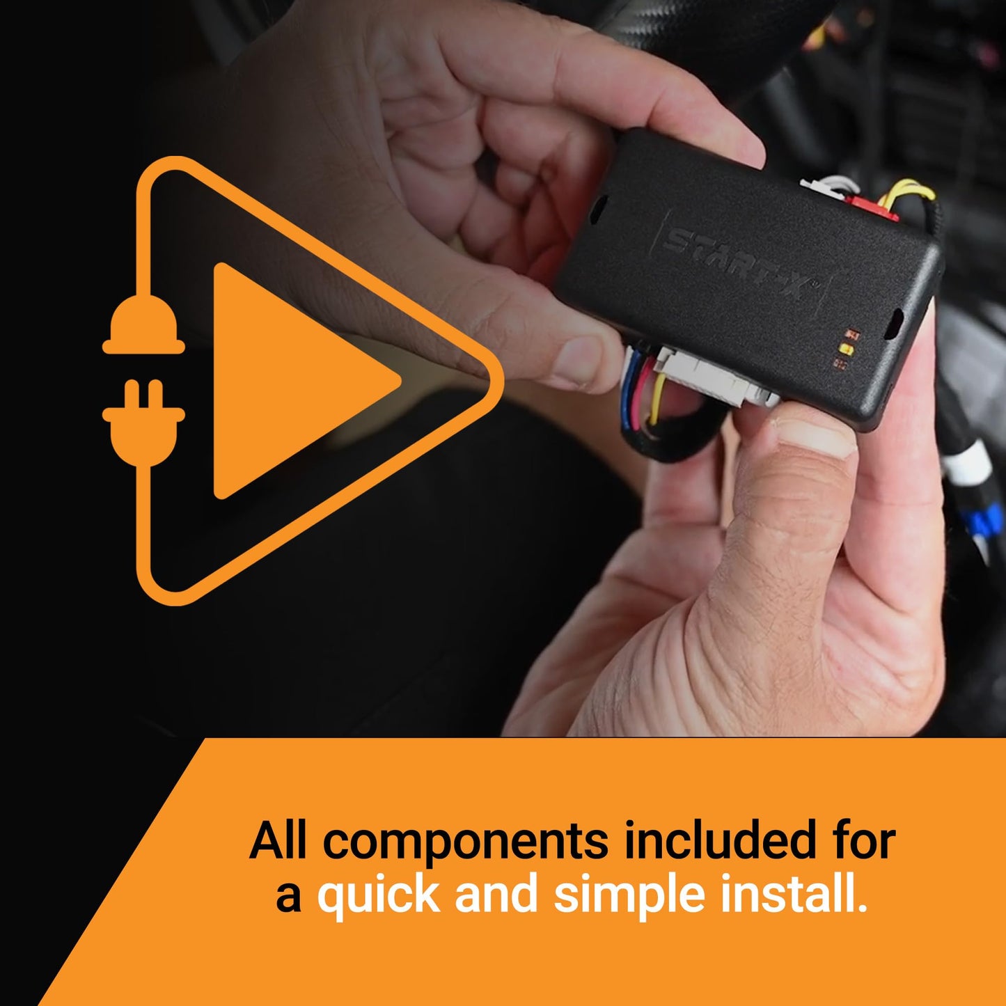 Start-X Remote Starter Kit for Non-Hybrid Highlander (2014-2019), C-HR (2018-2019), Land Cruiser (2016-2018) Vehicles with Push-to-Start Ignition Only | Plug & Play Install | Use Your OEM Key Fob
