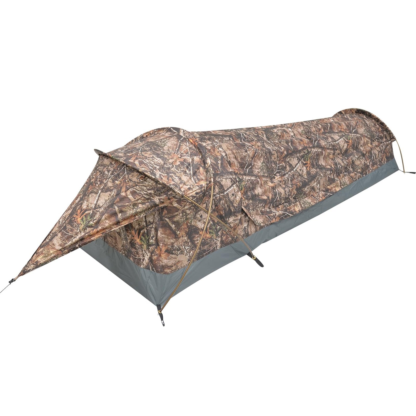 GEERTOP Ultralight Backpacking Single Person Tent Waterproof Camping 1 Man Bivy Tent for Outdoor Camp, Hiking Travel